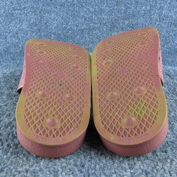 adidas Youth Girls Slide‎ Shoes Size 6 Medium Pink Synthetic Slip On - Picture 9 of 10
